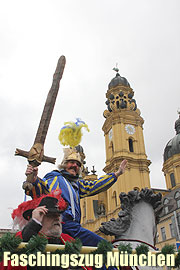 6. "Damische Ritter" Faschingszug München am 27.02.2011  (Foto: Martin Schmitz)